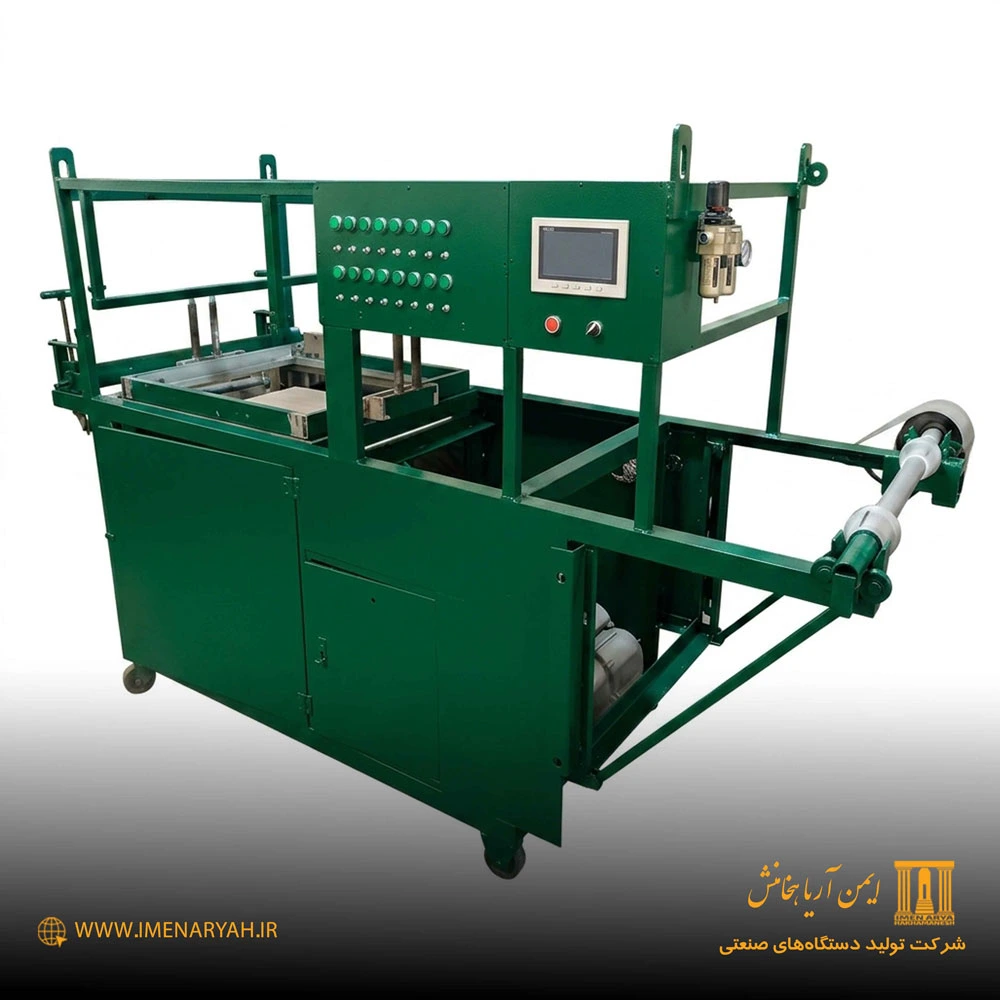 دستگاه ظروف یکبار مصرف کارگاهی 1 دستگاه ظروف یکبار مصرف پلاستیکی کارگاهی